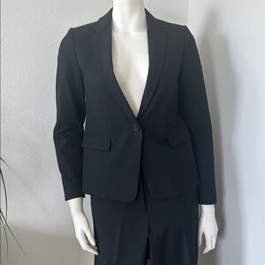 Ann Taylor Petite 0P Black Blazer and pants set– Classic Tailored Suiting